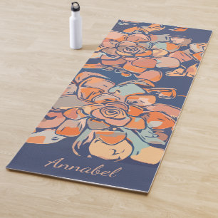 Botanicals im Herbst in erdigen Neutralen und Mari Yogamatte