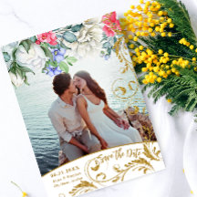 Botanicals Imitate Gold Glitzer Wirbel Save the Da