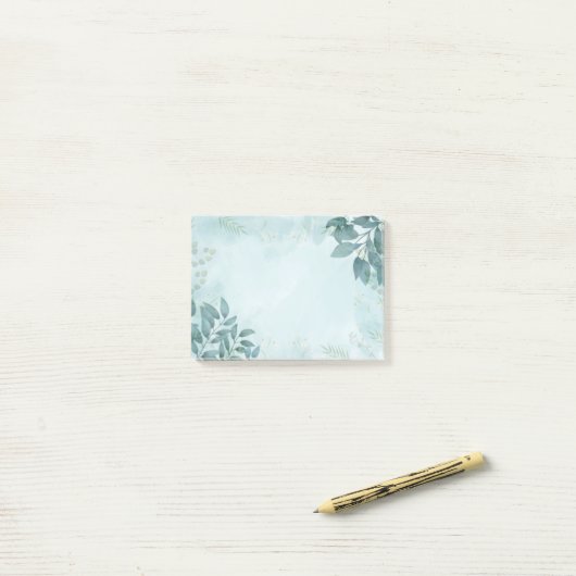 Botanicals Post it Notes Post-it Klebezettel (Auf Schreibtisch)