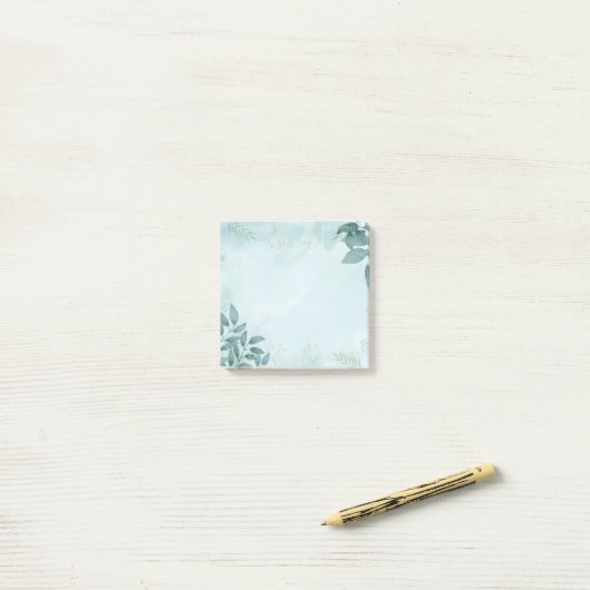 Botanicals Post it Notes Post-it Klebezettel (Auf Schreibtisch)