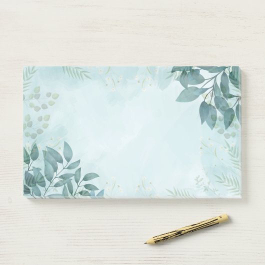 Botanicals Post it Notes Post-it Klebezettel (Auf Schreibtisch)