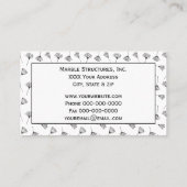 Botanicals Scatter Scatter Visitenkarte (Rückseite)