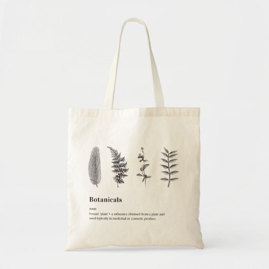 Botanicals Tote Bag Tragetasche (Vorne)