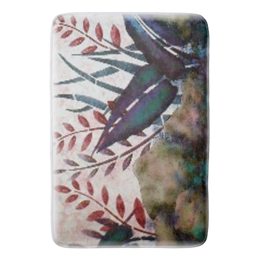 Botanicle II Badematte (Vorderseite Vertikal)