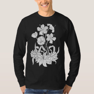 Botanik Blume Blüten Florist Gardener Nature Bot T-Shirt