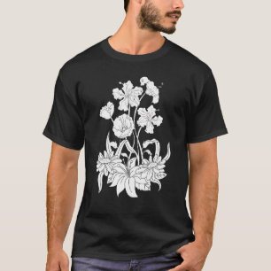 Botanik Blumenblüten Florist Gärtner Natur Bot T-Shirt