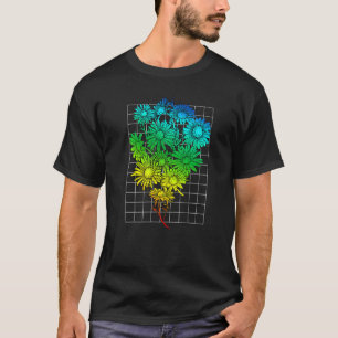 Botanik Gärtner Blumen Blüten Garten Bunt Da T-Shirt