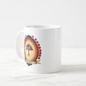 Botanik Mandorla Kaffeetasse (Vorderseite Links)