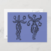 Botanik: Mandrake, 1476 Postkarte (Vorne/Hinten)
