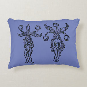 Botanik: Mandrake, 1476 Zierkissen