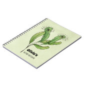 Botanik Notebook Pflanze Liebhaber der Biologie Notizblock (Linke Seite)