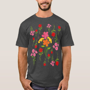 Botanik Pflanze Blumenkohl Wildblumen Natur Blume T-Shirt