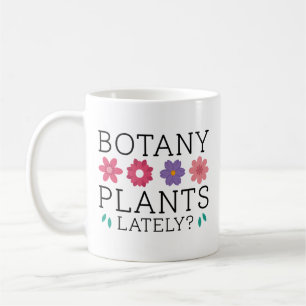 Botanik Pflanzen Kürzlich Kaffeetasse