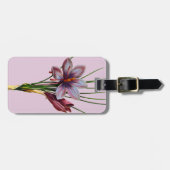 Botanik: Safran Gepäckanhänger (Vorderseite horizontal)