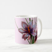 Botanik: Safran Kaffeetasse (VorderseiteRechts)