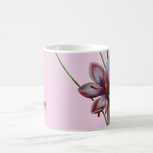 Botanik: Safran Kaffeetasse (Mittel)