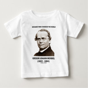 Botaniker, der die Welt Gregor Mendel änderte Baby T-shirt