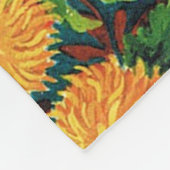 Botaniker-Katze, Louis Wain Fleecedecke (Ecke)