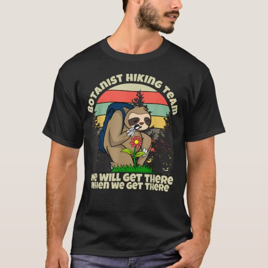 Botaniker-Wanderteam Botanik T-Shirt (Vorderseite)