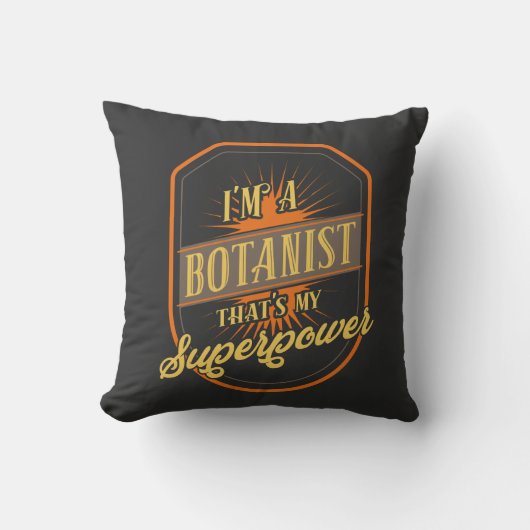 Botanikerin Kissen (Vorderseite)