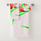 Botanisch Abstrakt Badhandtuch Set (Insitu)