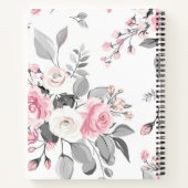 Botanisch Abstrakt Notizblock (Rückseite)