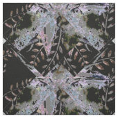 Botanisch Abstrakt (schwarz) Stoff (Muster)
