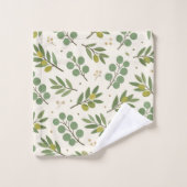 Botanisch  badhandtuch set (Waschlappen)