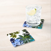 Botanisch, Blätter benutzerdefinierte Untersetzer (Vor Ort)