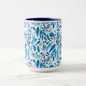 Botanisch-blau-weiß Tasse (Zentrum)