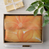 Botanisch-blühende Orangenblume Seidenpapier (Geschenk)