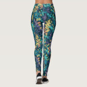 Botanisch: Cooler Frühling Leggings (Rückseite)