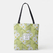 Botanisch die beste Mama der Welt Tasche (Rückseite)