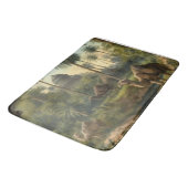 Botanisch: Dromedaren im Dschungel in der Nähe ein Badematte (Schrägansicht)