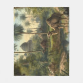 Botanisch: Dromedaren im Dschungel in der Nähe ein Fleecedecke (Vorderseite)