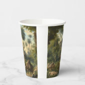 Botanisch: Dromedaren im Dschungel in der Nähe ein Pappbecher (Links)