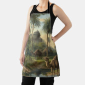 Botanisch: Dromedaren im Dschungel in der Nähe ein Schürze (InSitu)