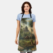 Botanisch: Dromedaren im Dschungel in der Nähe ein Schürze (Getragen)