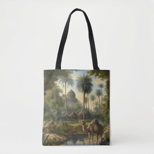 Botanisch: Dromedaren im Dschungel in der Nähe ein Tasche (Vorderseite)