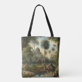 Botanisch: Dromedaren im Dschungel in der Nähe ein Tasche (Rückseite)