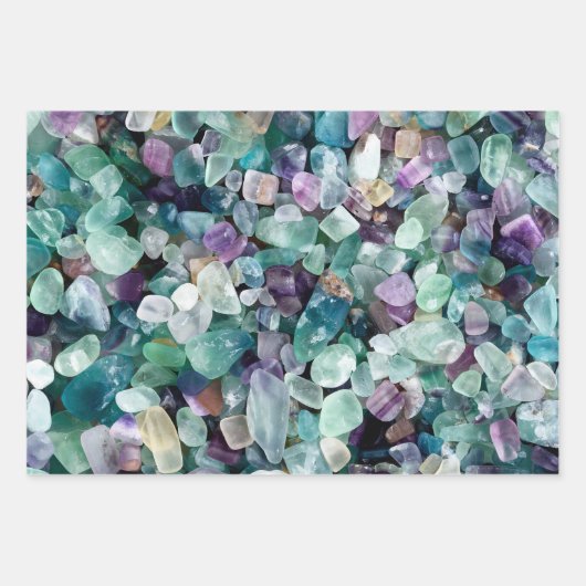 Botanisch elegant geschenkpapier set (Vorderseite 2)