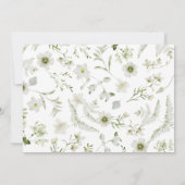 Botanisch elegant save the date (Rückseite)