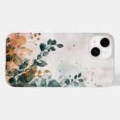 Botanisch-elegante Wasserfarben Case-Mate iPhone Hülle (Rückseite (Horizontal))