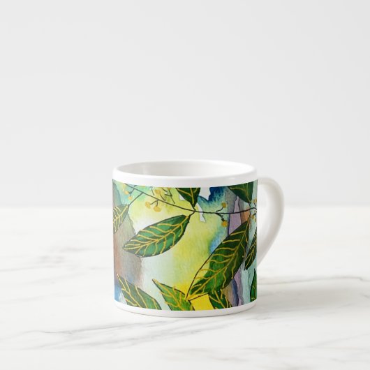 botanisch espressotasse (Vorderseite Rechts)