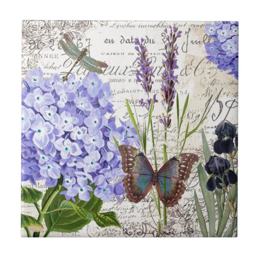 botanisch fliese (Vorderseite)