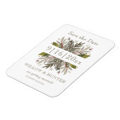 Botanisch gemischt | SAVE THE DATE | MAGNET (Linke Seite)