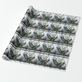 botanisch geschenkpapier (Ungerollt)