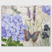 botanisch geschenkpapier (Flach)