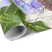 botanisch geschenkpapier (Rolleneckpunkt)
