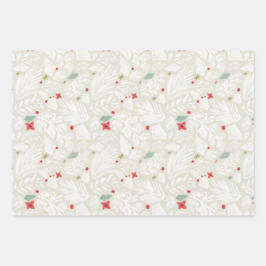 Botanisch Geschenkpapier Set (Vorderseite 2)